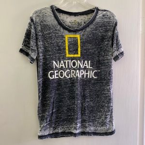National Geographic burnout tee